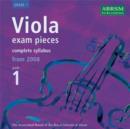 Image for Viola Exam Pieces 2008 CD, ABRSM Grade 1 : The Complete Syllabus Starting 2008