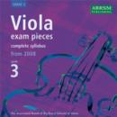Image for Viola Exam Pieces 2008 CD, ABRSM Grade 3 : The Complete Syllabus Starting 2008
