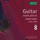 Image for Guitar Exam Pieces 2009 CD, ABRSM Grade 8 : The complete syllabus starting 2009