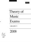 Image for Theory of Music Exams, Grade 5, 2008
