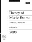 Image for Theory of Music Exams Model Answers, Grade 8, 2008