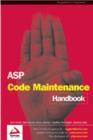 Image for ASP Code Maintenance Handbook