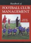 Image for Handbook of Football Club Management
