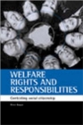 Image for Welfare rights and responsibilities