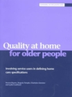 Image for Quality at home for older people