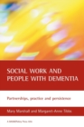 Image for Social work and people with dementia