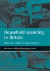 Image for Household spending in Britain : What can it teach us about poverty?