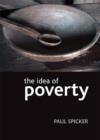 Image for The idea of poverty
