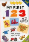 Image for My first 123  : learn to count from 1 to 100!