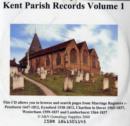Image for Kent Parish Records : Marriage Registers: Penshurst 1647-1812, Eynsford 1538-1812, Charlton in Dover 1565-1837, Westerham 1559-1837, and Lamberhurst 1564-1837 : v. 1