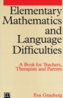 Image for Elementary Mathematics and Language Difficulties