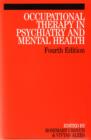Image for Occupational Therapy in Psychiatry and Mental Health