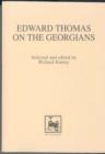 Image for Edward Thomas on the Georgians