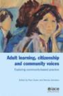 Image for Adult Learning, Citizenship and Community Voices