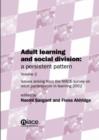 Image for Adult learning and social division  : a persistent patternVol. 2 : v. 2