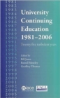 Image for University continuing education 1981-2006  : twenty-five turbulent years