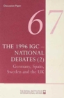 Image for IGC National Debates : v.2 : Germany, Spain, Sweden and the U.K