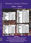 Image for Football League Tables 1888-2005