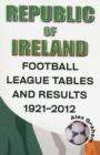 Image for Republic of Ireland Football League tables &amp; results, 1921-2012