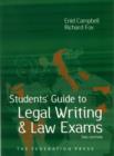 Image for Students&#39; Guide to Legal Writing and Law Exams