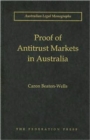 Image for Proof of Antitrust Markets in Australia