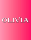 Image for Olivia : 100 Pages 8.5 X 11 Personalized Name on Notebook College Ruled Line Paper