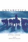 Image for Antarctica  : first impressions, 1773-1930