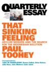 Image for That Sinking Feeling: Asylum Seekers and the Search for the Indonesian Solution: Quarterly Essay 53