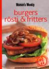 Image for Burgers, rosti and fritters