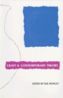Image for CRAFT AND CONTEMPORARY THEORY