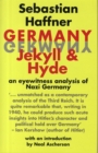 Image for Germany  : Jekyll and Hyde, an eyewitness analysis of Nazi Germany