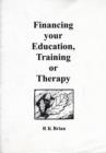 Image for Financing Your Education, Training or Therapy