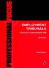 Image for Employment Tribunals : A Summary of Developments