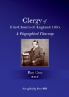 Image for Clergy of the Church of England 1835 - Part One : A Biographical Directory