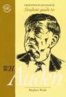 Image for Student Guide to W.H. Auden