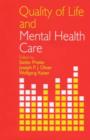 Image for Quality of Life and Mental Health Care
