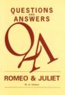 Image for Shakespeare&#39;s &quot;Romeo and Juliet&quot; : Questions and Answers