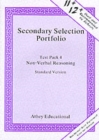 Image for Secondary Selection Portfolio : Pack 4 : Non-verbal Reasoning Practice Papers (Standard Version)