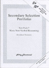Image for Secondary Selection Portfolio : Test Pack 7 : More Non-verbal Reasoning Practice Papers (Standard Version)