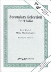 Image for Secondary Selection Portfolio : Test Pack 8 : More Mathematics Practice Papers (Standard Version)