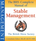 Image for BHS Complete Manual of Stable Management
