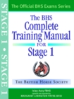 Image for The BHS Training Manual for Stage 1
