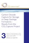 Image for Carbon dioxide capture for storage in deep geological formations  : results from the CO2 Capture ProjectVolume 3,: Advances in CO2 capture and storage technology, results (2004-2009)