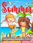 Image for Sommer-Malbuch fur Kinder : Strand Malbuch fur Kinder - Jungen und Madchen Spass Sommer Strand Farbung Seiten fur Kinder Ab 4 Yahre