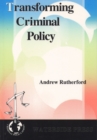 Image for Transforming Criminal Policy