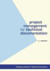 Image for Project Management for Technical Documentation