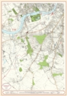 Image for London Street Map 1863 - South West