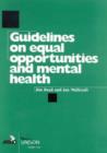 Image for Guidelines on Equal Opportunities and Mental Health