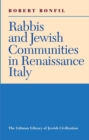 Image for Rabbis and Jewish Communities in Renaissance Italy