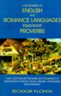 Image for A Dictionary of English and Romance Languages : Equivalent Proverbs